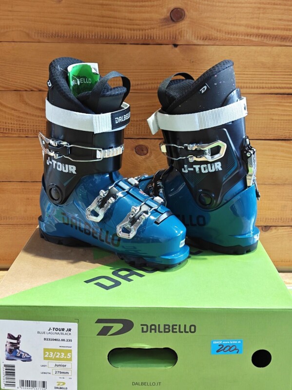 LYŽIARKY DALBELLO J-TOUR UNI LAGUNA-BLACK 23MP---MODEL 2024---